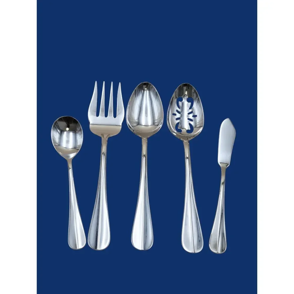International Stainless SIMPLICITY 5 Serving pieces NEW
